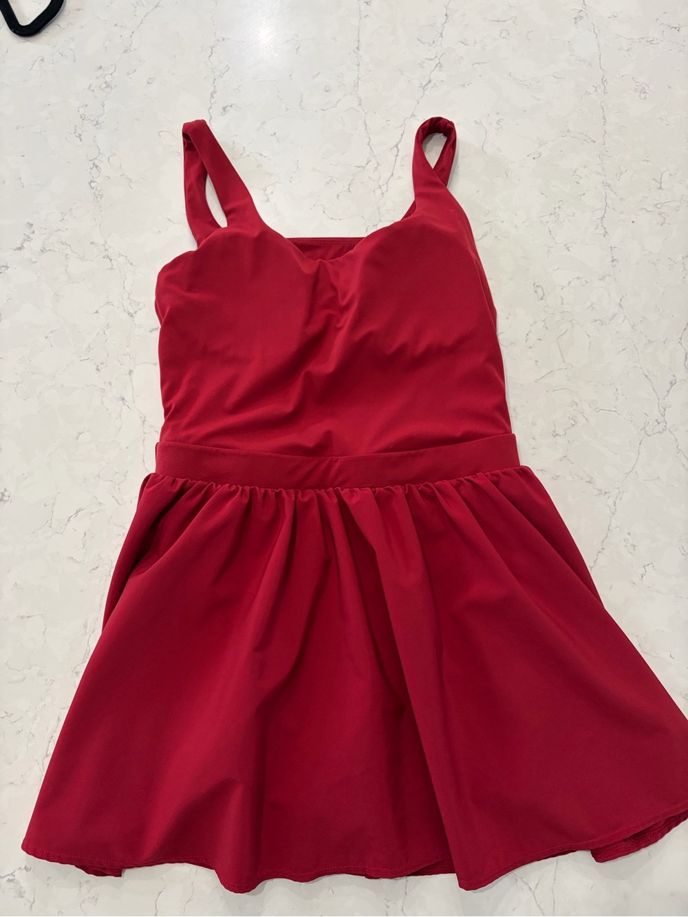 JoyLab Maroon Tennis Dress